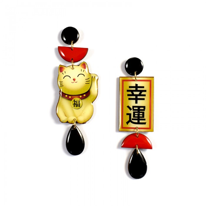 ORECCHINI MANEKI NEKO ORO