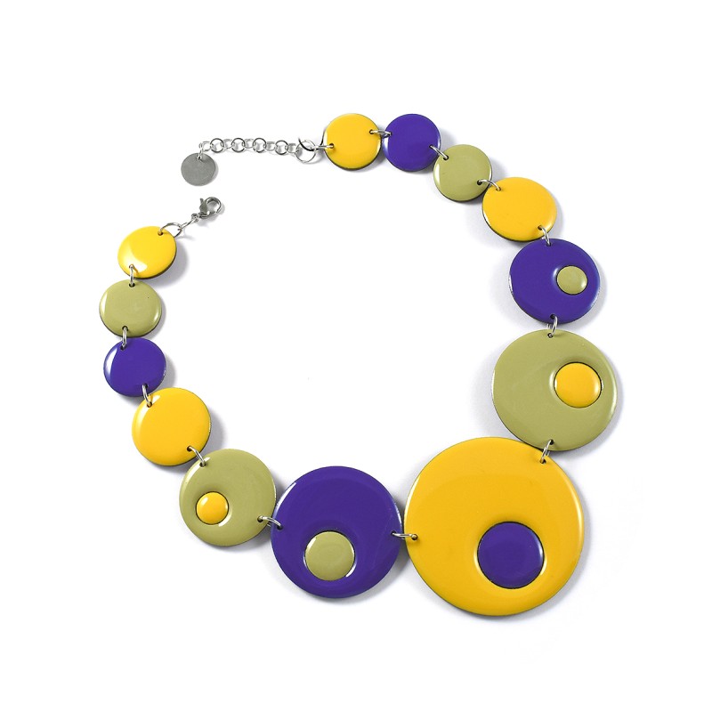 GIROCOLLO VENERE - giallo-verde-viola