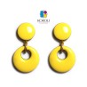 ORECCHINI HOLE - giallo