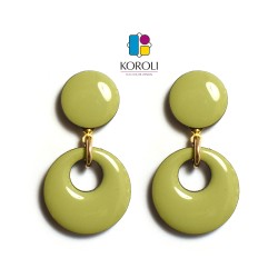 ORECCHINI HOLE - Salvia