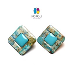 ORECCHINI CARRÈ - Fantasia ESTATE