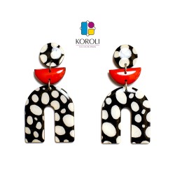 ORECCHINI YOU DOWN - Fantasia POIS