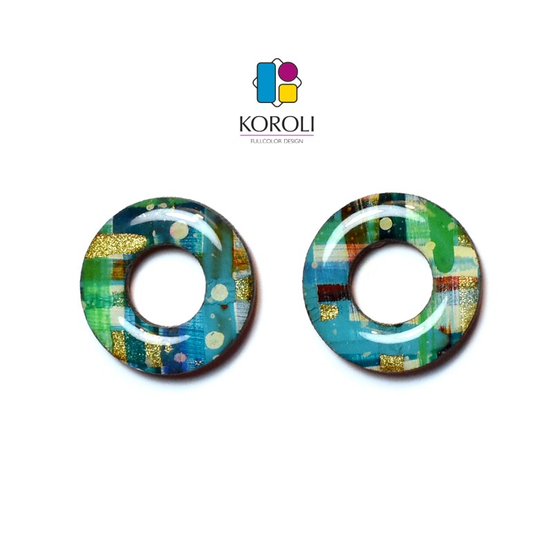 ORECCHINI DOPPIO ZERO - Fantasia AMALFI