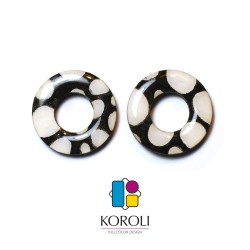 ORECCHINI DOPPIO ZERO - Fantasia POIS