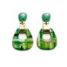 ORECCHINO AURORA - Fantasia GAUGUIN VERDE
