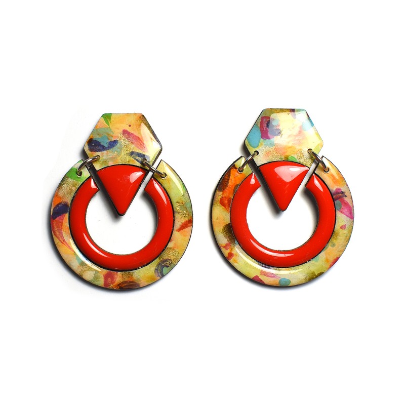 ORECCHINI SATURNO - fantasia MIRO'